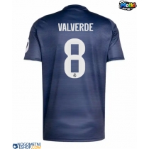 Moški Nogometni dresi Real Madrid Federico Valverde #8 Gostujoči 2025-26 Kratek Rokav